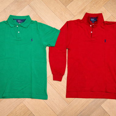 Set di due polo Ralph Lauren, taglie M e S