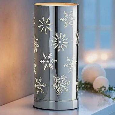 Weltbild Tischlampe Snowflake mit Touchfunktion