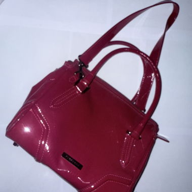 Borsa a mano rosa