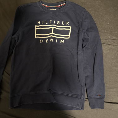 Sweat-shirt en denim Tommy Hilfiger