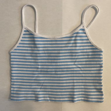 Gestreiftes Crop Top