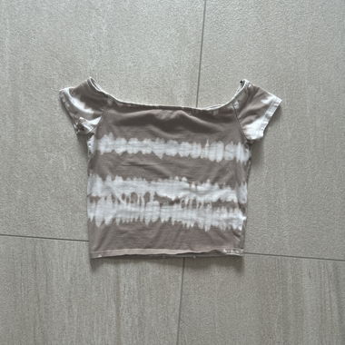 Tie-Dye Cropped T-Shirt