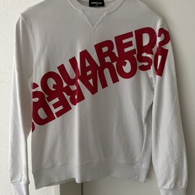 Sweatshirt DSQUARED2 blanc