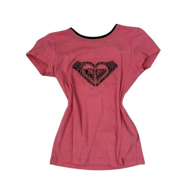 Roxy S rosa T-Shirt Top Shirt Vintage Y2K