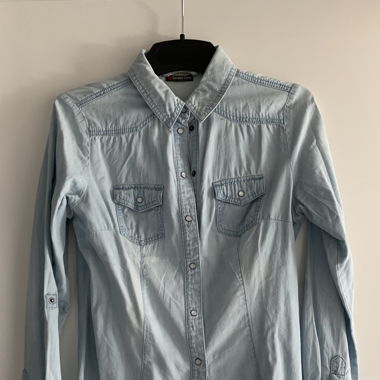 Jeansbluse