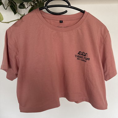 Crop T-Shirt rosa S