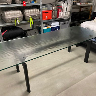 Cassina LC6 Table by Le Corbusier - 6-person table