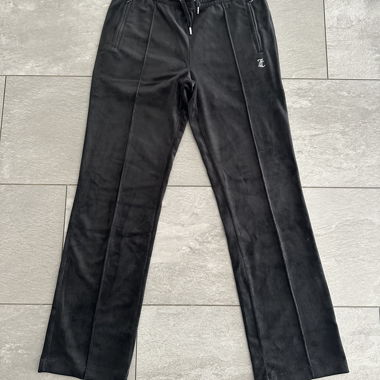 Juicy Couture Samt-Sweatpants schwarz 