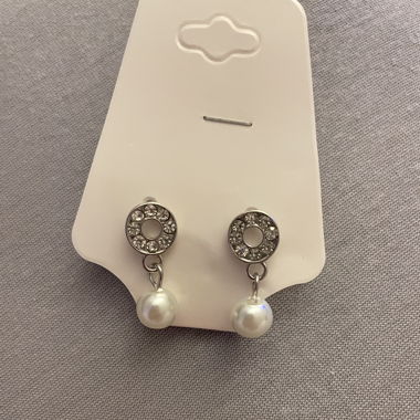 Kleine perle luxus ohrringe