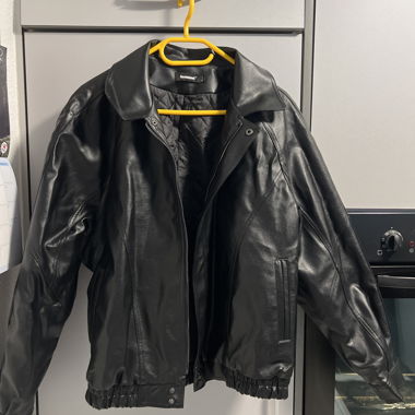 Jacke aus Kunstleder