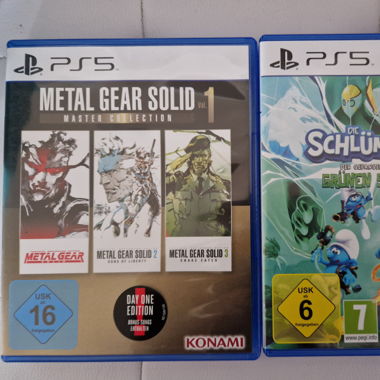 Ps5 metal gear und schlümpe
