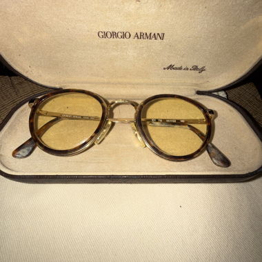 Vintage Giorgio Armani Glasses with Case