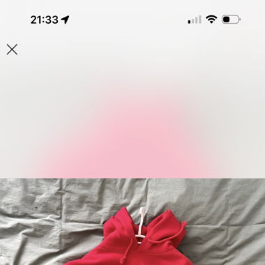 Tommy Hilfiger red hoodie