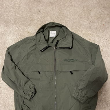 Bershka Green Bomber Jacket