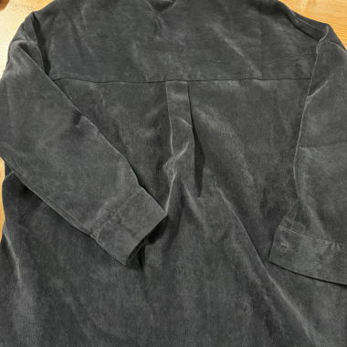 Black Cord Overshirt