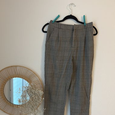 Pantalon quadrillé 