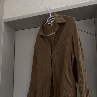 Bluse / Hemd aus Musselin