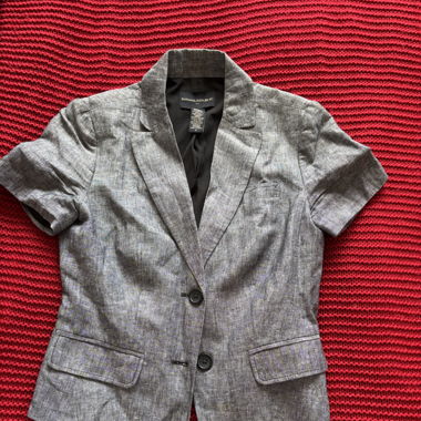 Banana Republic short sleeve blazer 