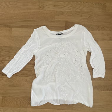 Maglia maniche lunghe bianca H&M XS
