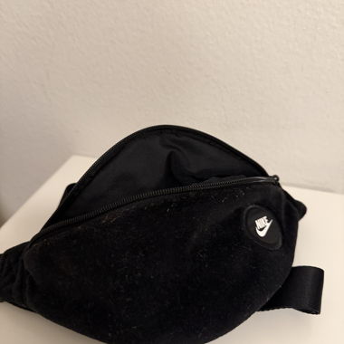 Black Nike waist bag