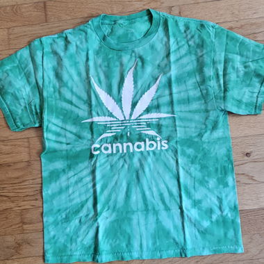 T-shirt tie-dye feuille H style Adidas 