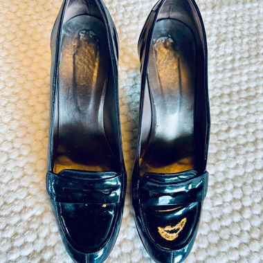 Decolletè in vernice neri Navyboot