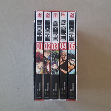 One-Punch Man Manga Sammelbox Band 1-5 Deutsch