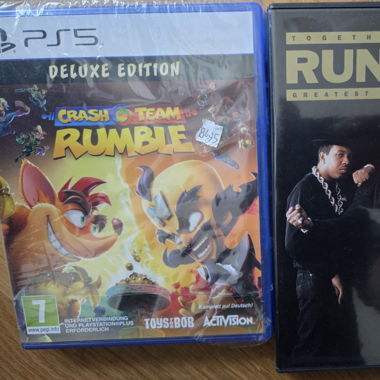 Gioco Playstation 5 nuovo con DVD concerto Run DMC