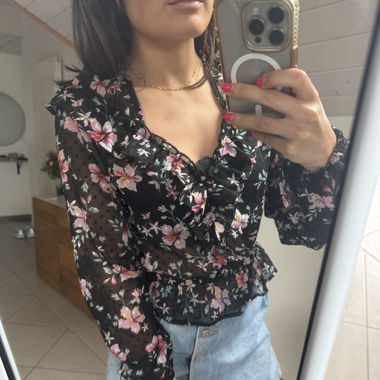 Chemisier à fleurs 