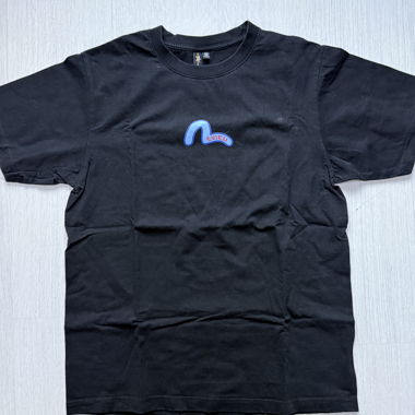 Schwarzes EVISU T-Shirt