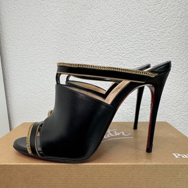 Christian Louboutin High Heel Mules Sandale 36,5