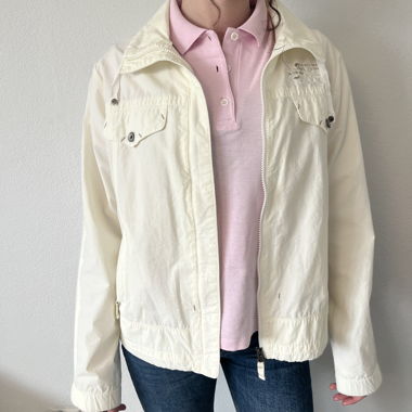 Light vintage jacket Spring Creme White 2000s