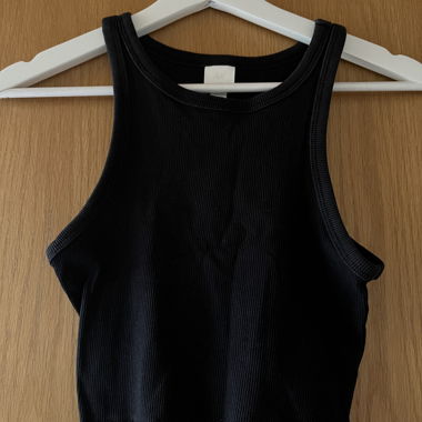 Black Crop Top