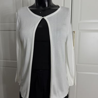 Cardigan in maglia Blue Motion bianco S