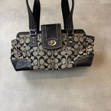 Sac à main Coach Signature en toile
