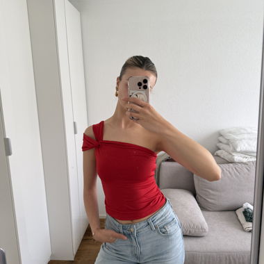 Süsser Sommer-Top in Rot