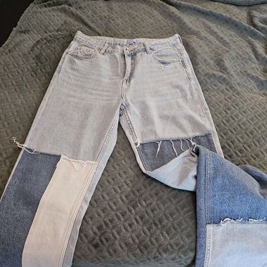 Patchwork jeans