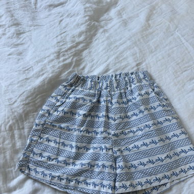 Gemusterte Damen-Shorts