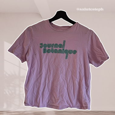 T-shirt à texte