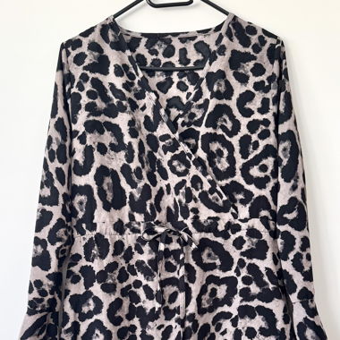 panter leopard dress m 38 size 
