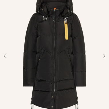 Piumino Parajumpers cappotto lungo nero