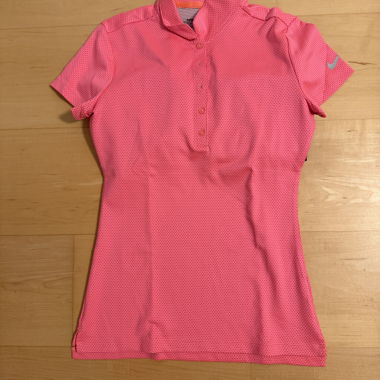 Nike Pink Polo Shirt
