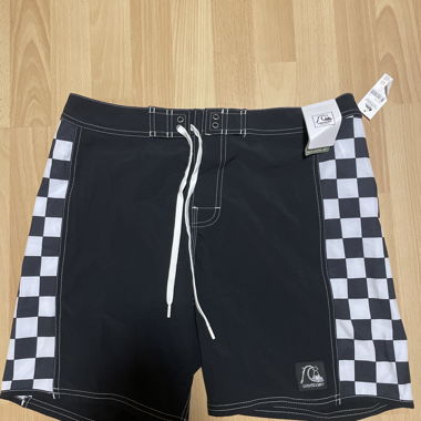 Quiksilver Boardshorts schwarz kariert