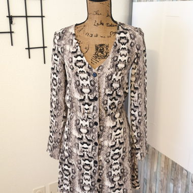 H&M Snake Pattern Dress