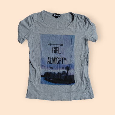 Graues T-Shirt NO NAME