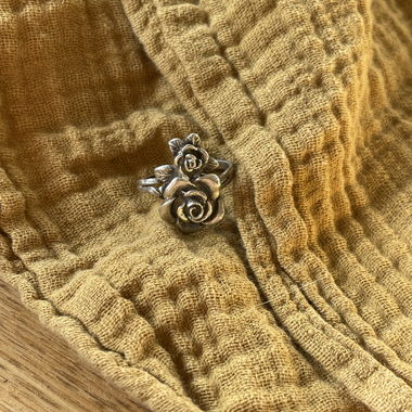 Bague vintage en argent 90s