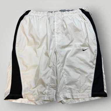 Shorts de sport Nike Blanc/Noir Shox