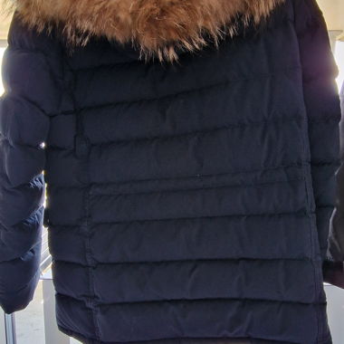 Cappotto invernale blu scuro 