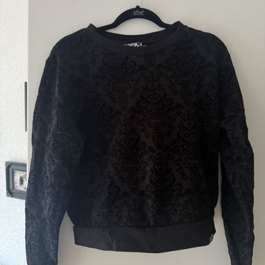 Maglione in velluto barocco killstar