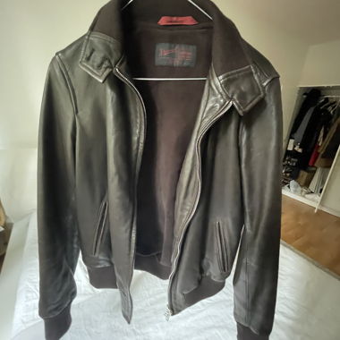 Giacca in pelle Stewart